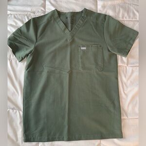 FIGS - Mens Moss Leon Scrub Top